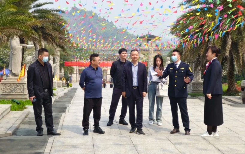 温州市民政局领导莅临龙港九龙生态园